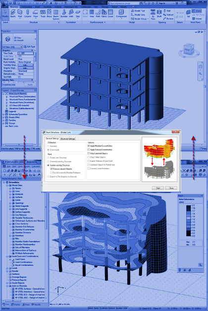 RFEM - 3D végeselem módszer  és tervező program referencia kép 5